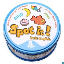 도블 초등학생 어린이 그림카드 보드게임, Basic English 도블