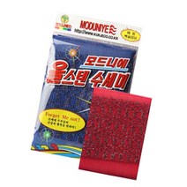 울스텐 수세미 1p 1SET 130x110mm 설거지용품 주방_230916EA, 쿠팡 1, 쿠팡 1