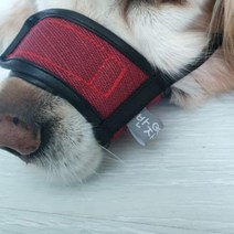 [단소입마개] 도매창고 부드러운 강아지 실리콘 입마개, 블랙-6호, 1개