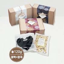 [은색초코]하트미역(20g)+잡곡(100g) 결혼답례품 돌잔치 조문 회사단체선물 시보해제 어린이집생일선물, 1박스, 현미