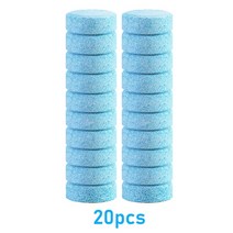 세차 광택 10/20/40/60Pcs Solid Cleaner Car Windscreen Wiper Effervescent Tablets Glass Toilet Window, 01 20PCS