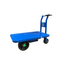 끌차 사각 대차 전동 전기 수레 동력운반차 밀바 대차, 휴대용 83CMX45CM 650W+48V12A