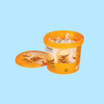 노브랜드 버터쿠키 400g 6통 커피 과자, 6개
