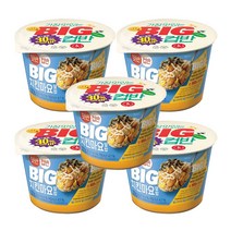 CJ 햇반 컵반 BIG 치킨마요 덮밥 313g X 5개, 상세 설명 참조, 햇반컵반 BIG치킨마요덮밥 313g