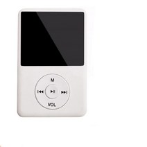 새 버전 블루투스 MP3 음악 플레이어 시끄러운 스피커 및 내장 8GB 16GB 32GB HiFi 휴대용 워크맨 라디오/FM/녹음, 16GB_3, White_1