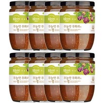 복음자리 무농약 무화과 잼 350g 과일 청 퓨레 토스트 소스 홈카페 라떼 만들기, 8개