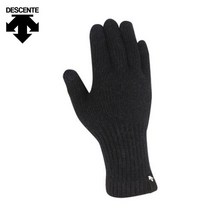 데상트 Descente여성 니트 장갑 SM422IGLN0_BLK, BLK