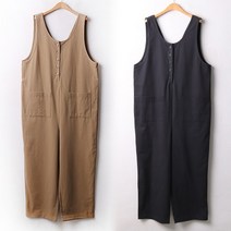 위쉬몰 CH 코튼단추랩점프수트(A351H008) 빅사이즈