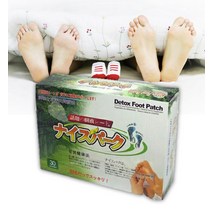 일본 발바닥 패치 30매입 다리 종아리 파스 발패치 습담개선 발독소팩, 1개