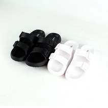 까르페디엠 버클 슬리퍼 다용도 경량 슬리퍼 실내화, 본상품선택, 블랙_270, 본상품선택