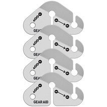 GEAR AID 175 파라코드 방수포 및 텐트 고정을 위한 경량 가시성 가이라인 캠핑 하이킹 및 여행을 위한 빨랫줄로 사용 30.5m(100피트) 오렌지 반사