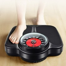 가정용체중계 기계식체중계 아날로그체중계 몸무게체중계 몸무게저울 목욕탕체중계, 기계적, 기계식 저울 블랙