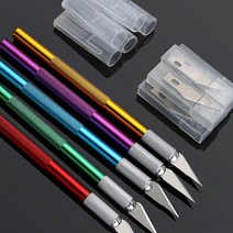 색상랜덤 목공예 조각칼 5개 세트 목공칼 DIY 나무 조각도 우드카빙