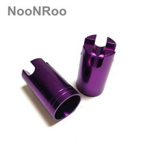 알루미늄 Gimbals 막대 성분/낚시대 건물, ID 23.5mm, Purple