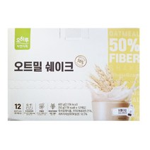 오하루 자연가득 오트밀 쉐이크 12입 1박스