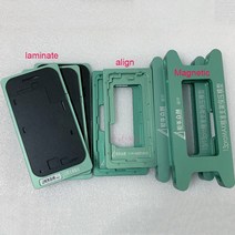 휴대폰 수리도구 매직 소프트 라미네이션 금형 7 인치 lcd는 삼성 호환 가장자리 곡선 전화 화면 수리를위한 패드를 Refurbish, [07] 11P Align