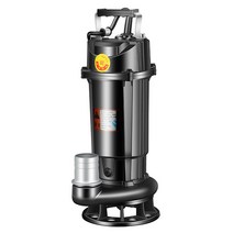 펌프 슬러지 하수 정화조 수중 농가 오수 오물 220V, 1.1KW 220V 50 구경 절단 하수 펌프, 1개