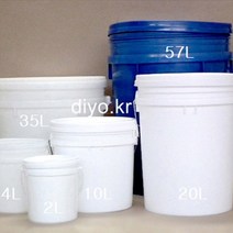 +들통/벌크용기/페인트통/말통/바케스/플라스틱통/물통/세차용품/난타통/깡통/오일통, 이지캡