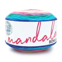 Lion Brand Yarn 만다라 보너스 번들 실 골렘, 1 Pack, Wraith