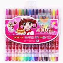 16색 샤프식 색연필 빼꼼 파티시엘 학용품 문구 선물 1개