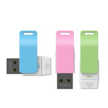 엔보우 밀크 OTG USB메모리 핑크, 64GB, 64GB