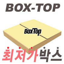 [박스탑]박스묶음판매D470호 470x340x40mm-50장 D형b골, 단품
