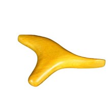 림프마사지기 괄사 경락 순환 안마용품 녹나무 나무 삼각형 마사지 스틱 콘 손 발 바 림프 과샤 보드 건강 관리 액세서리 1 개, [01] wooden