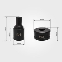 유압 천공기 압착기 프레스 펌프 공압 펀칭기 스테인레스 스틸 유압 펀칭 기계 CH-70 다이 수동, 07 7mm