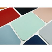 10색상 가죽 마우스 패드 사무실 사무용 휴대용 노트북 컴퓨터 소형 미니 매트 mousepad, 2. 네이비