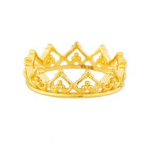 한국금거래소 순금 하트 왕관 반지 3.75g