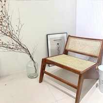 빈티지 인테리어 쇼핑몰 식탁 1인용 체어 북유럽 카페 의자 디자인 원목, 호두