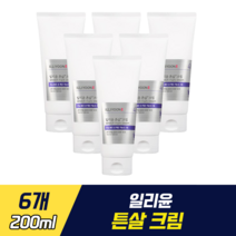 일리윤 튼살 크림 연약한 피부 저자극 튼살 크림 순한 성분 피부 재생력 강화 보호 보습 튼살 관리 튼살 붉은선 피부색 밝기 개선 알러지 테스트 완료 산뜻한 제형, 6개, 200ml