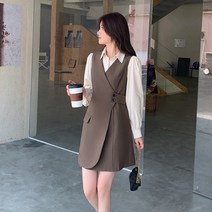 코디코치 여성 도로시 블라우스 미디움 캐주얼 정장 원피스