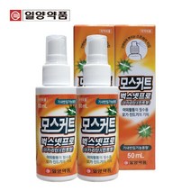 일양약품 모스커트 50ml 천연 모기기피제 모기퇴치제, 1개