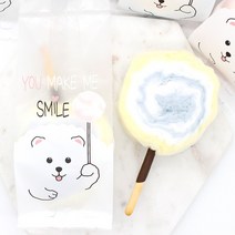 달콤플러스 솜사탕빼빼로 바나나향 개별포장 어린이집 유치원행사, 1개, 15g