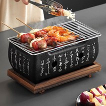 일본식 화로대 캠핑 야외 감성 숯불 혼술 이자카야 고기 개인 가정용 휴대용 화롯대