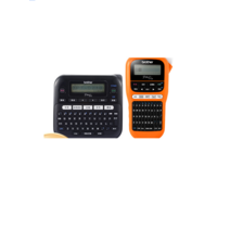 라벨프린터 가격표 인쇄기 프린터 큐알코드만들기, PT-E115B++배터리+12 리본