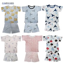 [캠퍼스키즈]아동내의 인견3부세트 6종중 택1(60~85호