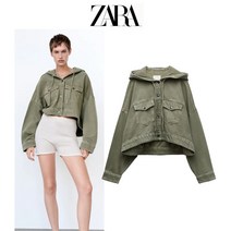 카고 숏 포켓 데님 ZARA 자라 여성 자켓