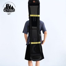 스노우보드바인딩부품 스노우보드바인딩 버튼바인딩 4색 스노우보드 보호 소프트 슬리브 커버 케이스 바인, 25 Yellow 110x25cm