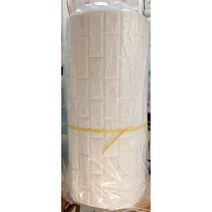 접착식 폼블럭(화이트 벽돌무늬/1m x 10m)