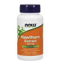 나우푸드 호손 추출물 300mg 베지 캡슐 비건 글루텐 프리, 90개입, 2개