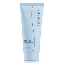 SEACRET 풋 크림 티트리 오일 시어 버터 코코아 올리브 사해 미네랄 강화 5 1 FL OZ, 단일수량