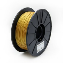 레인보우 3D 필라멘트 국산 무독성 친환경 RB PLA 1kg 1.75mm 3D프린터 / 3D펜 전용, PLA 1KG - GOLD