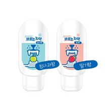 브리더 바르는치약 100g 2가지향 애견 젤타입치약, 청사과향