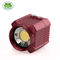 카메라플래시 스트로보 조명 카메라 후레쉬 seafrogs bright 60m 방수 수중, 검은색