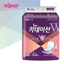 카네이션 속기저귀 라운드형 숨 30매*7팩(210매), 7개, 30개