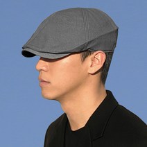 62cm 빅사이즈 면 헌팅캡 4컬러 어르신 중년 남자 할아버지 허영만 노인 베레모 모자