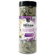 [녹차원] 쟈스민허브차 60T (식물성PLA 피라미드티백 대용량), 단품, 1