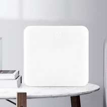 섬세한 정밀 몸무게 측정 가정용 LED 디지털 체중계, 심플 화이트